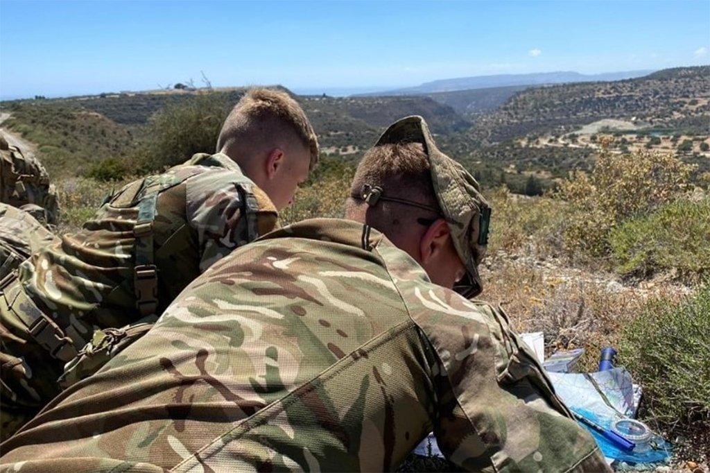 image British forces trialling new weapons in Cyprus