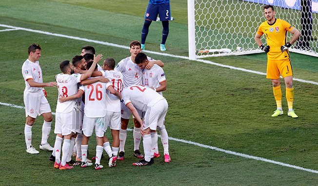 image Spain lifted after group struggles but eternal Modric awaits