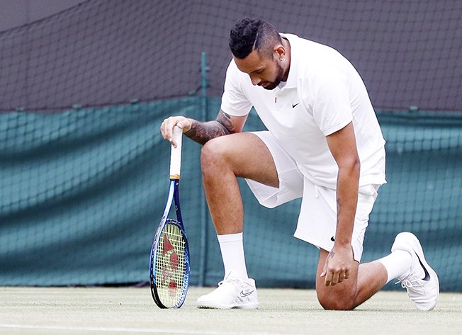 image Kyrgios forced out of Wimbledon by injury