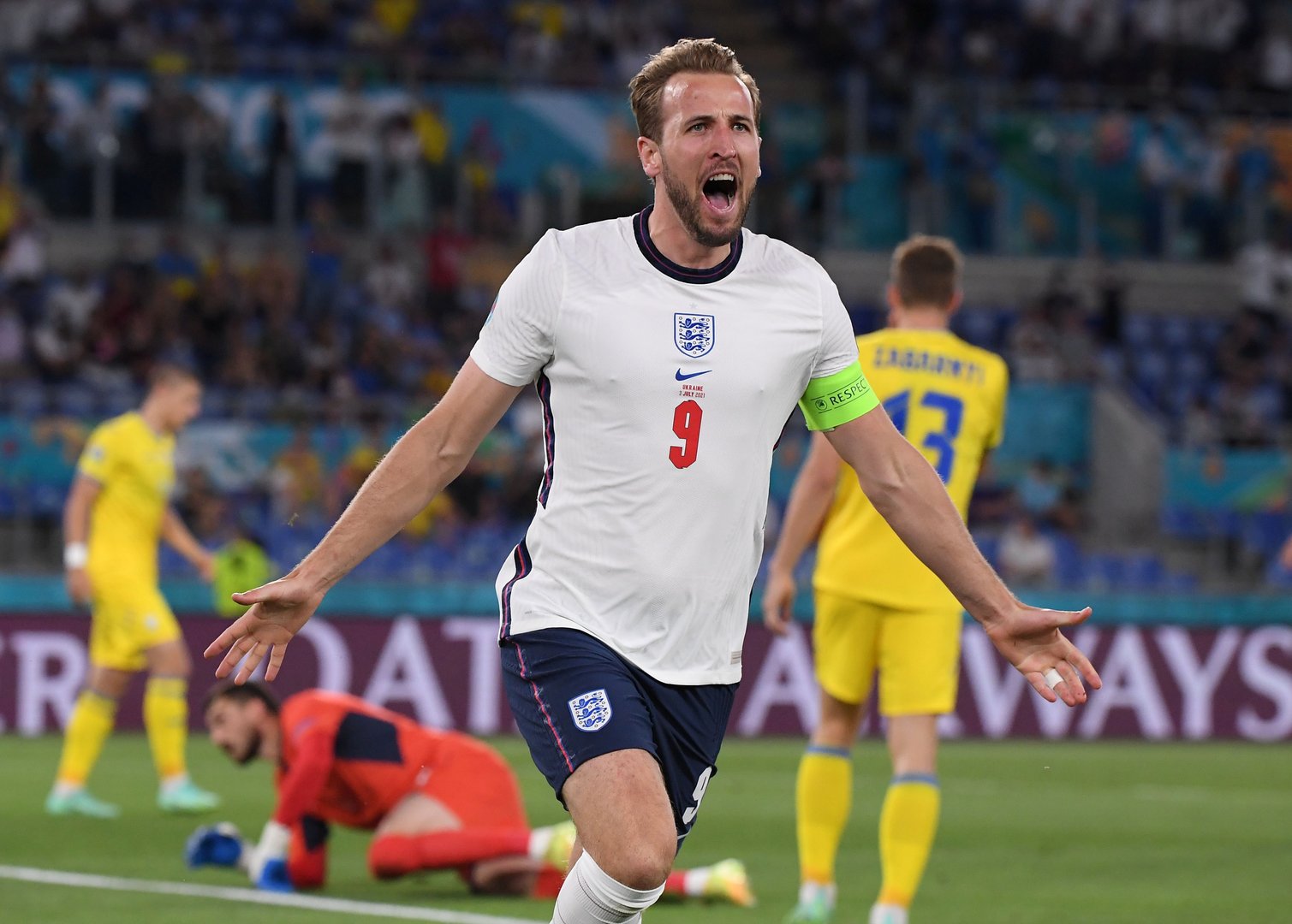 image Harry Kane hopes to turn World Cup hurt into European Championship success
