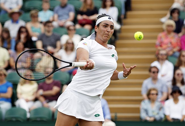image Jabeur becomes first Arab woman to reach Wimbledon quarters