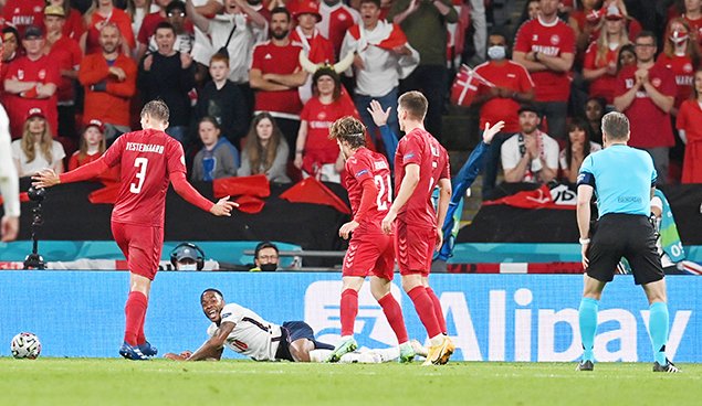 image England told to stop lecturing on diving after &#8216;cheap&#8217; penalty