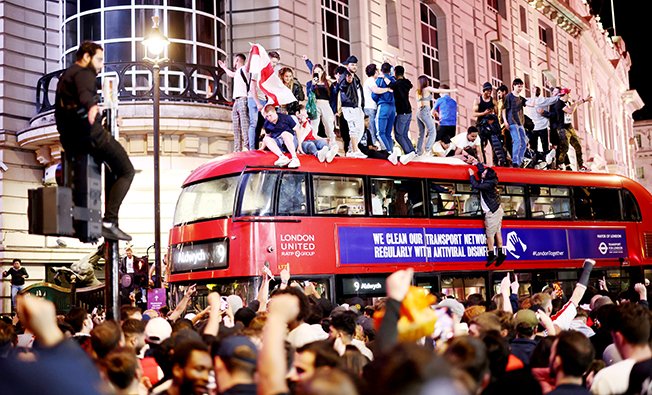 image &#8216;Finally&#8217;: England&#8217;s media hail Southgate&#8217;s &#8216;history-making&#8217; team