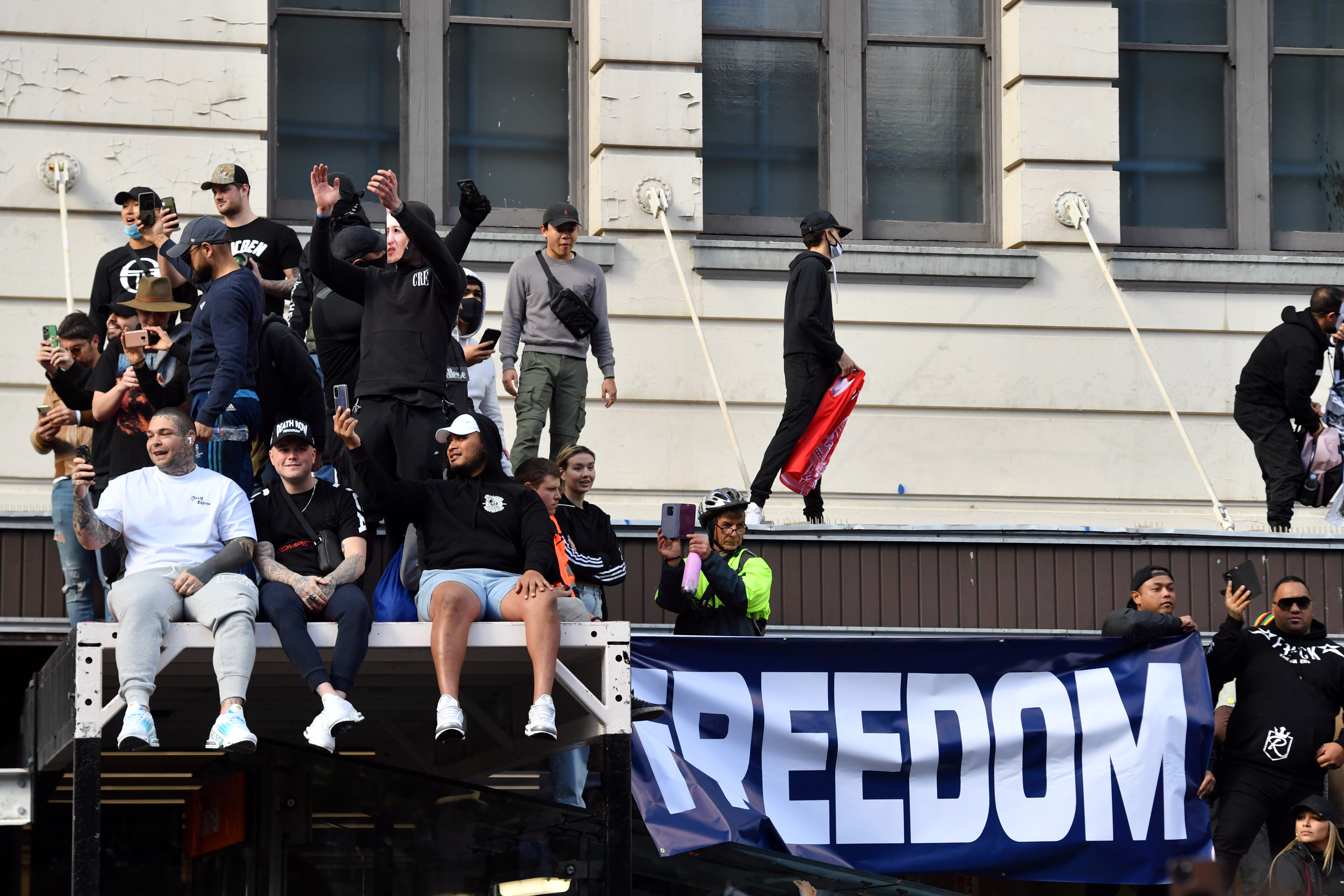 image Australians may face longer lockdown after &#8220;reckless&#8221; mass protests