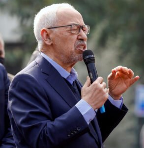 file photo: tunisian islamist party rally in capital