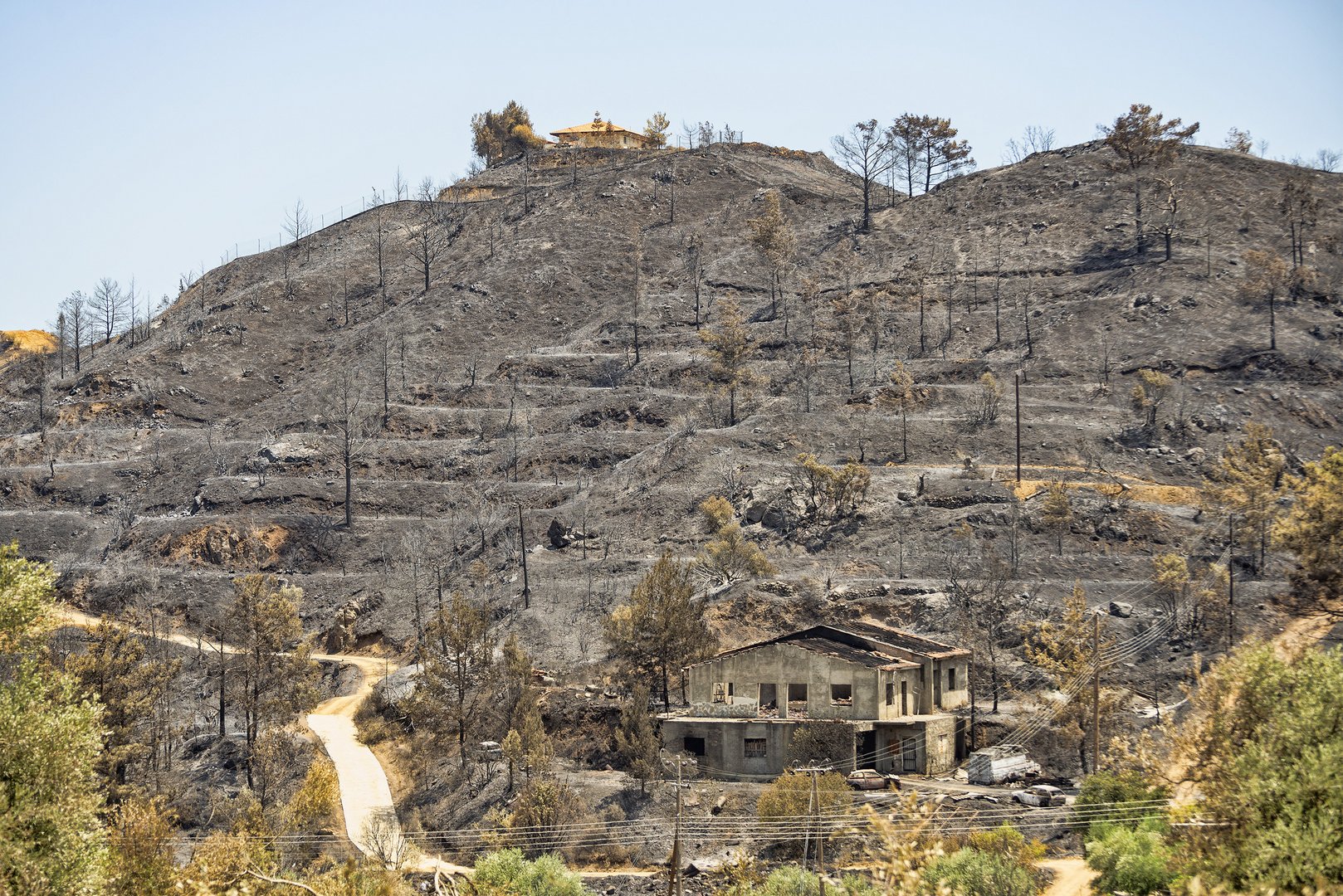 image After the fire