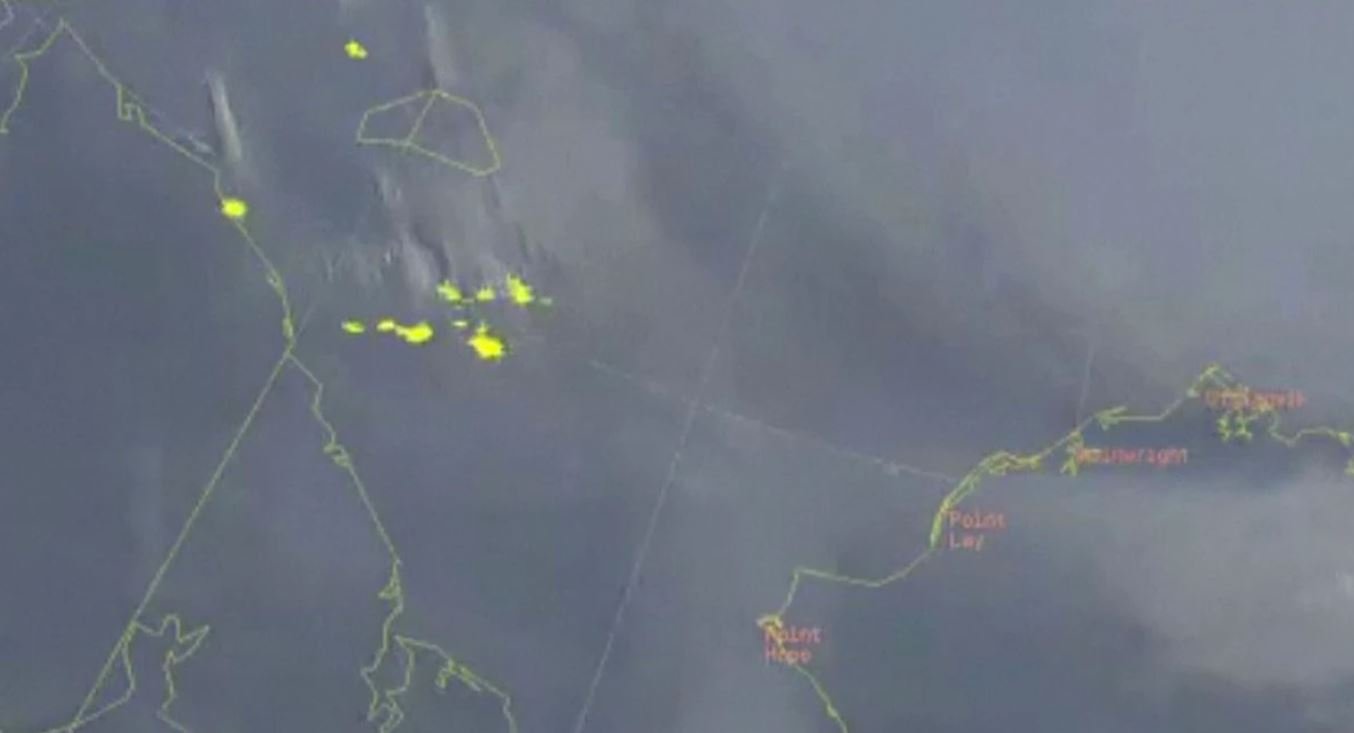 image Scientists stunned by rare Arctic lightning storms north of Alaska