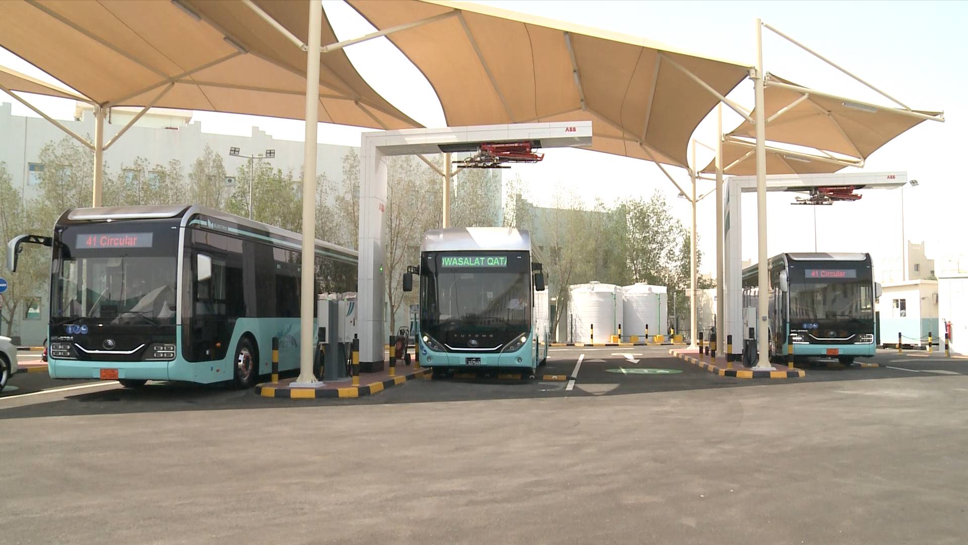 image First batch of Chinese-made electric buses arrives in Qatar