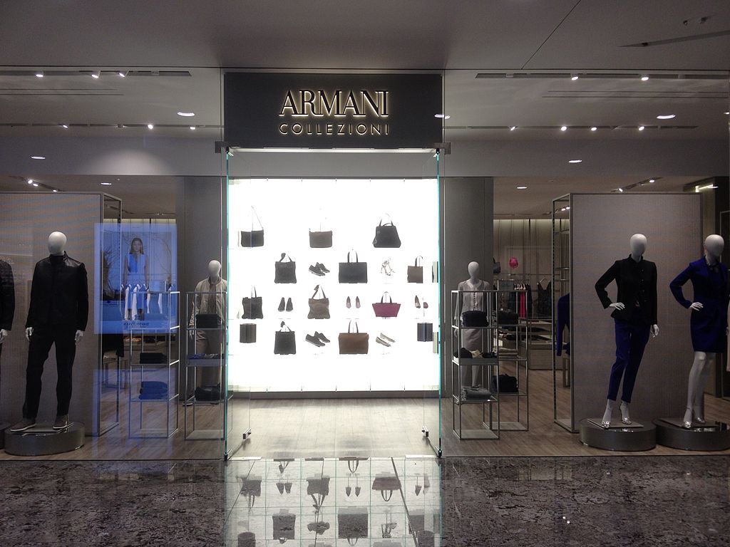 image Armani sales rocket amid speculation about succession