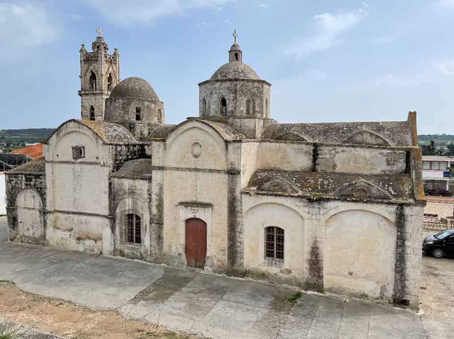 image Renovation work has started on historic Famagusta church