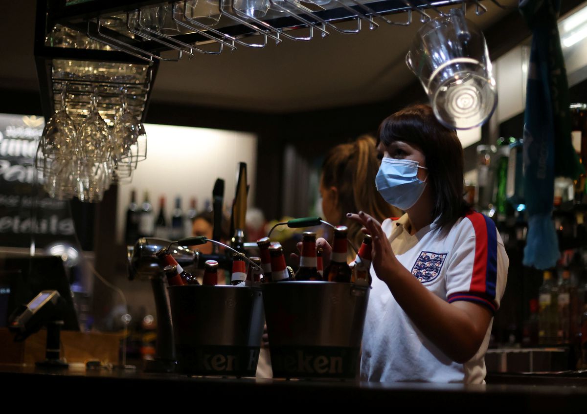 image Bookies and food delivery firms profit from Euros, pubs miss out