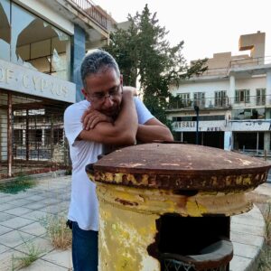 feature evie andreas lordos pictured in varosha