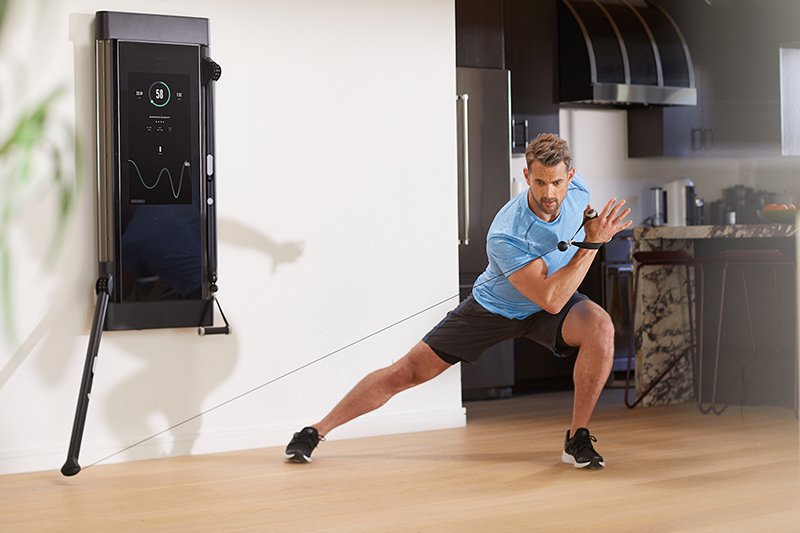 image Smart fitness tech changing the face of home workouts