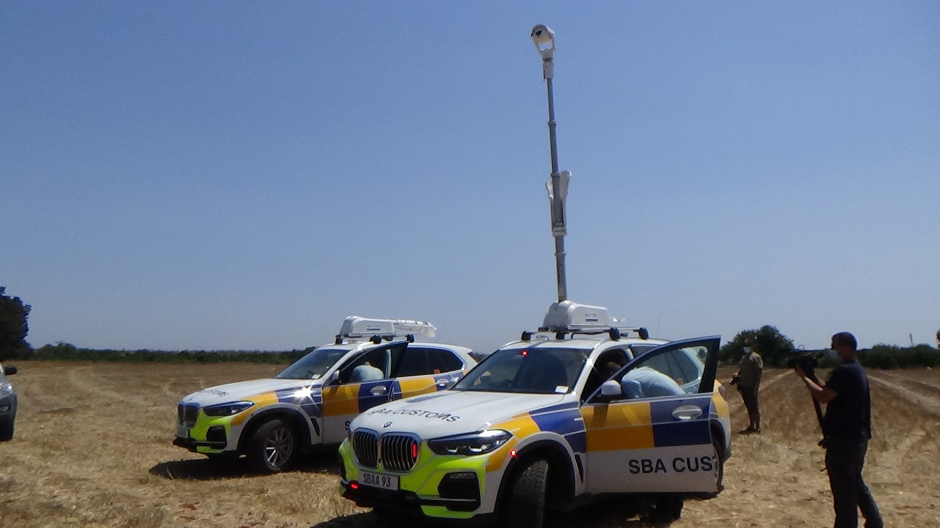 image British bases on the look out for smugglers and migrants
