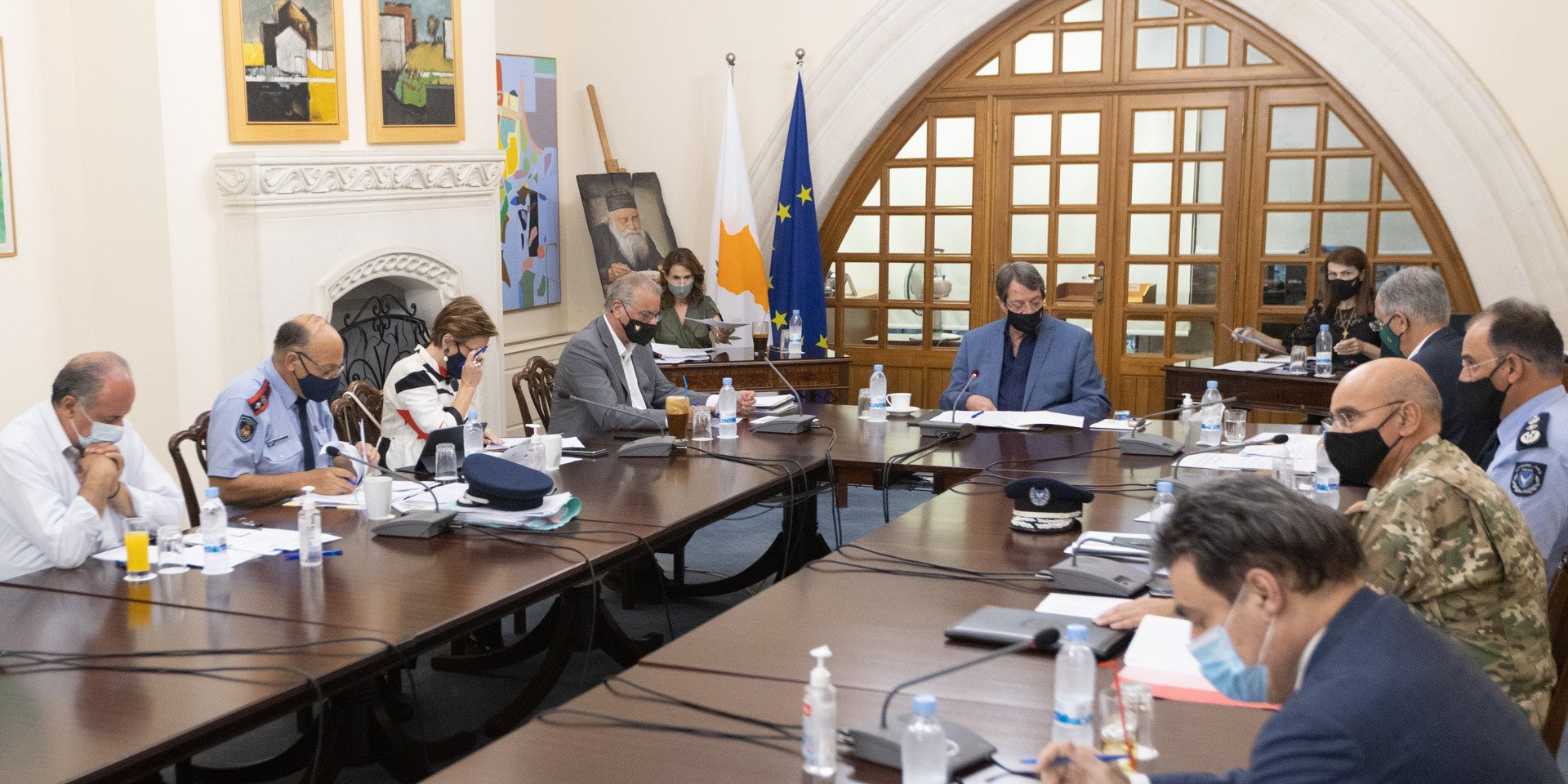 image President approves immediate implementation of improved firefighting plans
