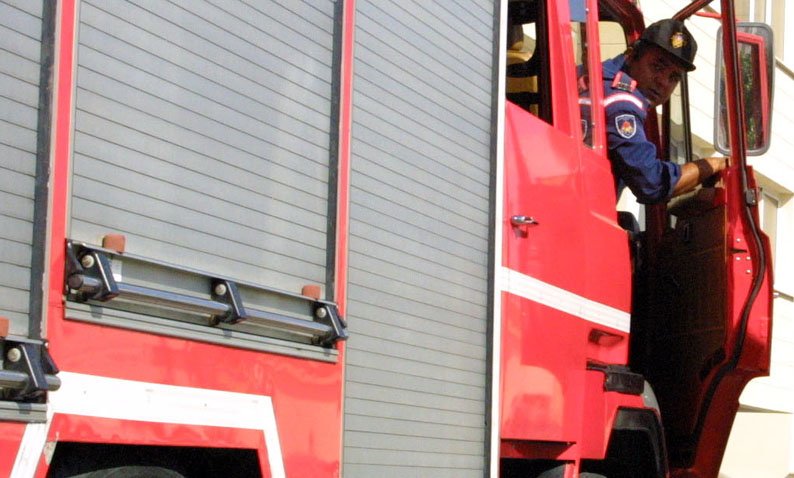 image Man arrested for arson