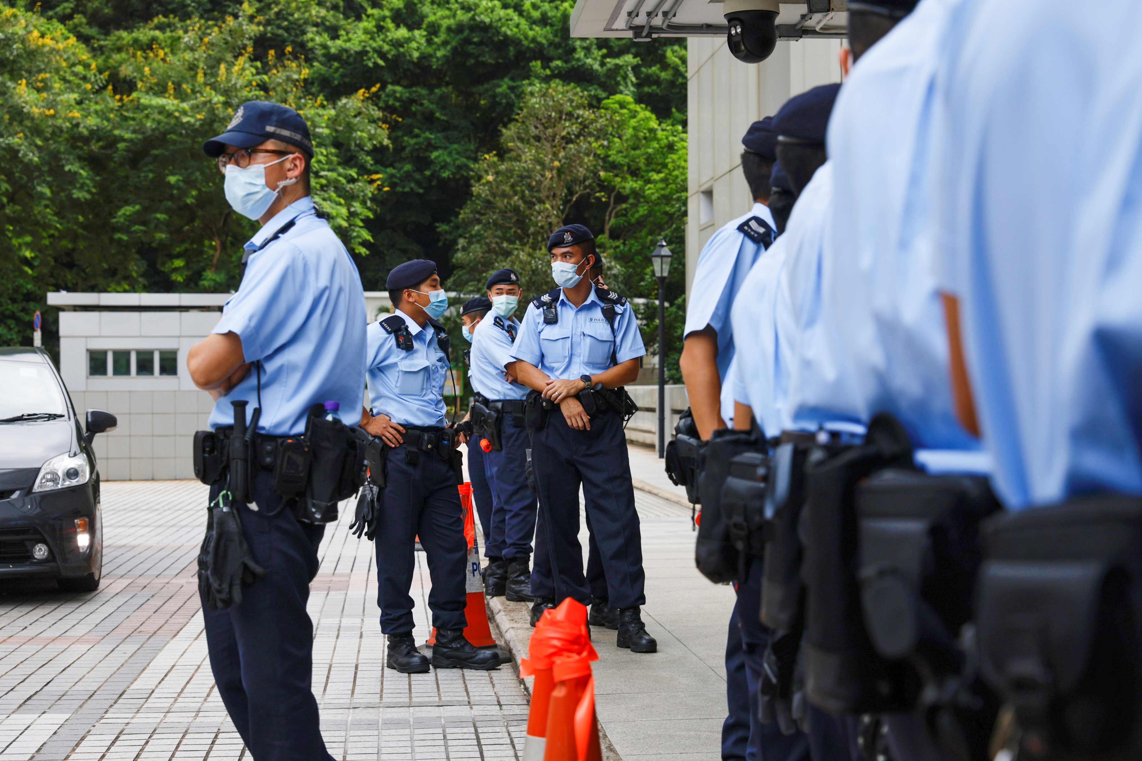 image Hong Kong man sentenced to 9 years in prison in first national security case