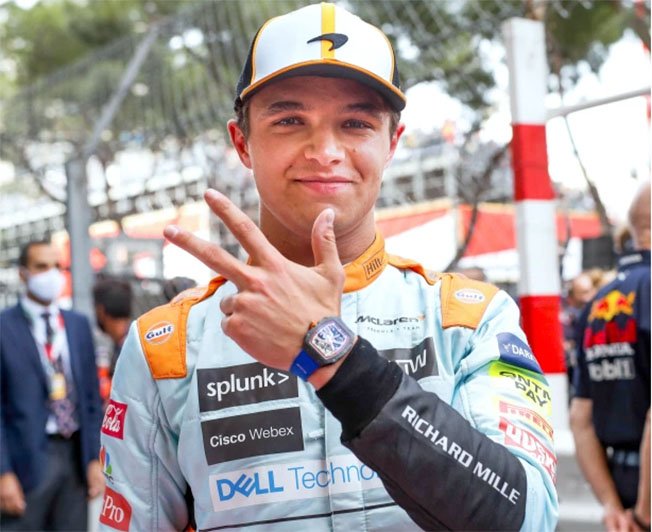 image McLaren say F1 driver Norris was mugged after Wembley final