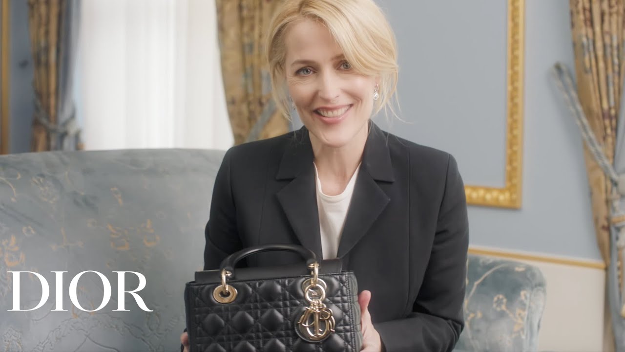 image In the bag: Gillian Anderson reveals the contents of her &#8216;Lady Dior&#8217;