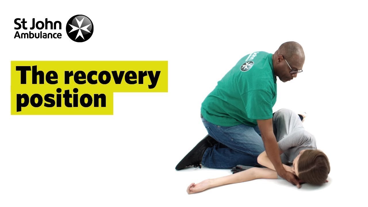 image First Aid basics: how to put someone in the recovery position