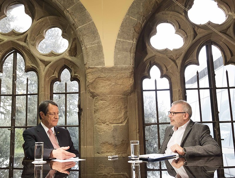 profile3 interviewing president anastasiades at the palace