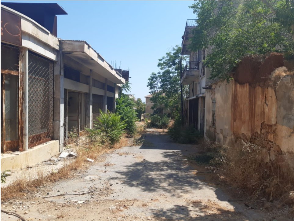 property in the area that has been opened up