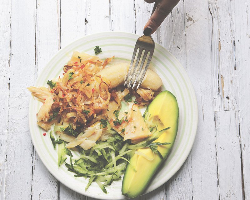 image Creole Caribbean cuisine and big bowl food