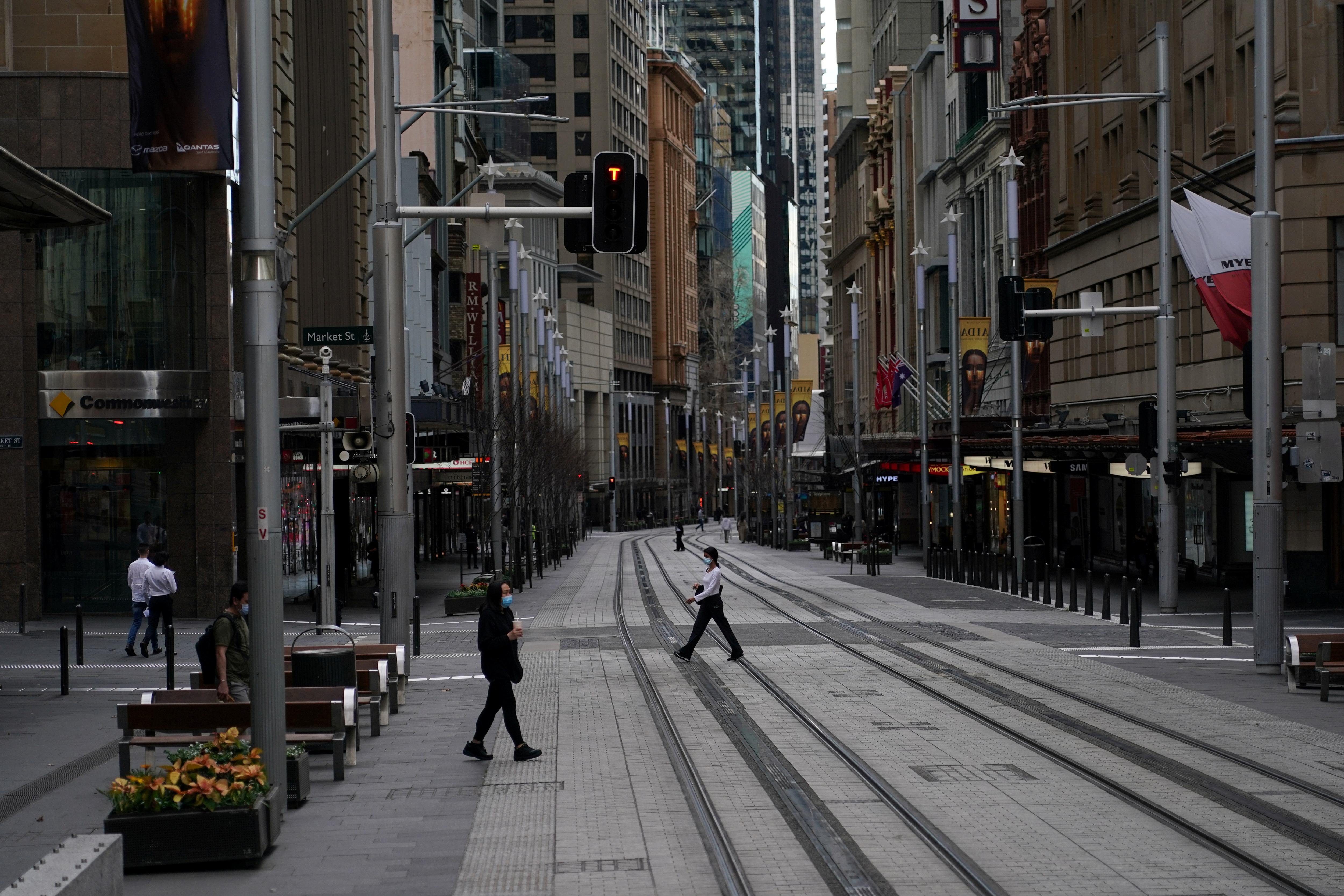 image Sydney posts record daily rise in COVID-19 cases, seeks military help