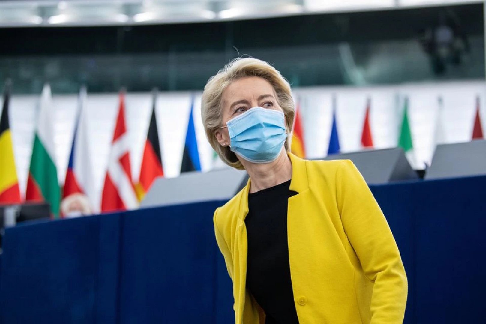 image EU can vaccinate 70% of adults &#8212; von der Leyen
