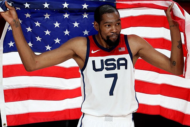 image Durant guides Team USA to basketball gold over France