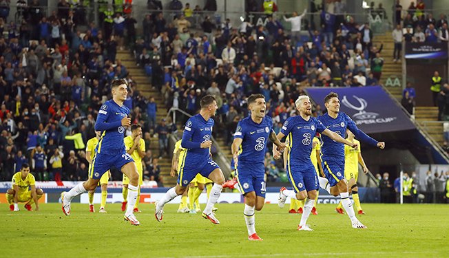 image Chelsea add UEFA Super Cup to Champions League trophy