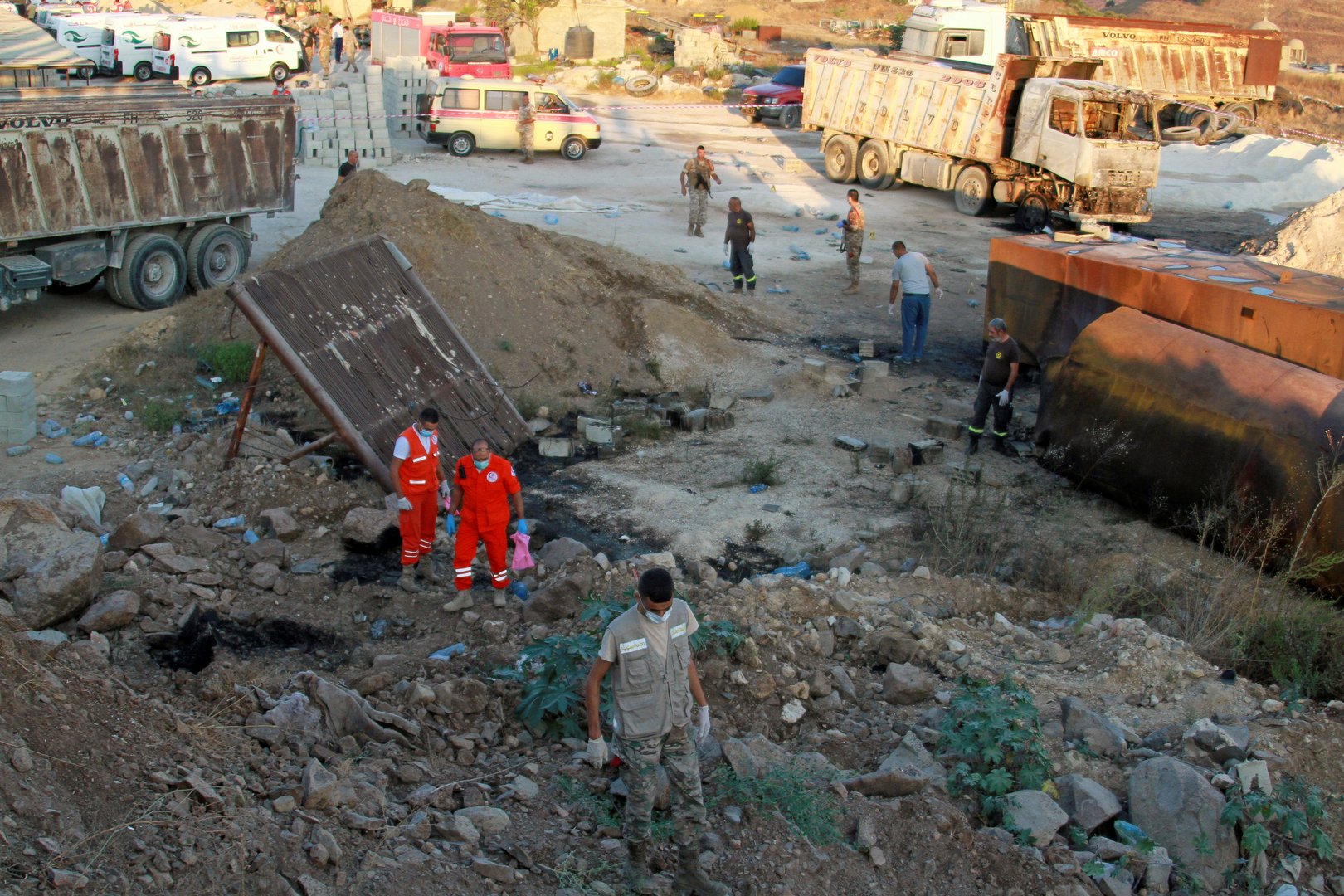 image At least 28 killed in Lebanon fuel tank explosion (Update 3)