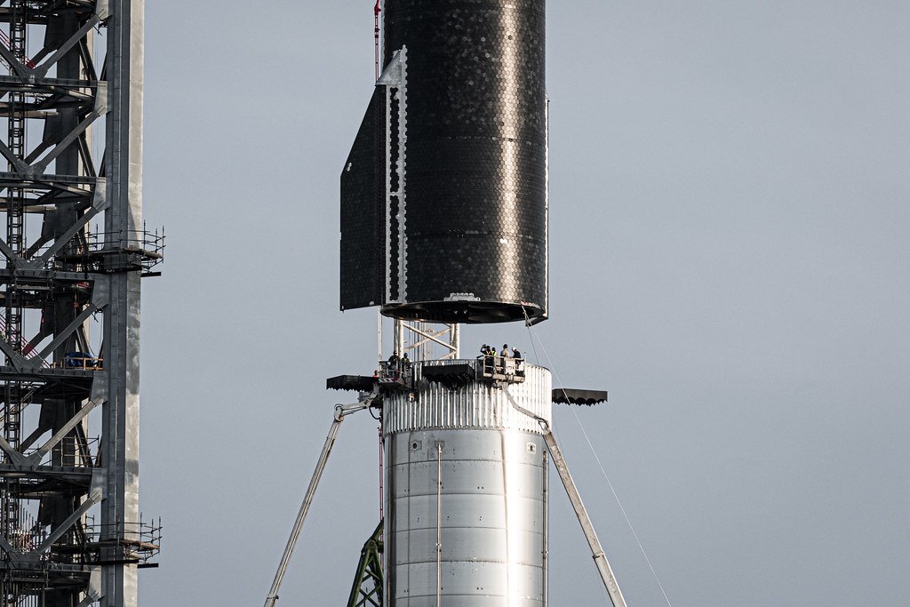 image Musk says Starship orbital stack to be ready for flight in few weeks