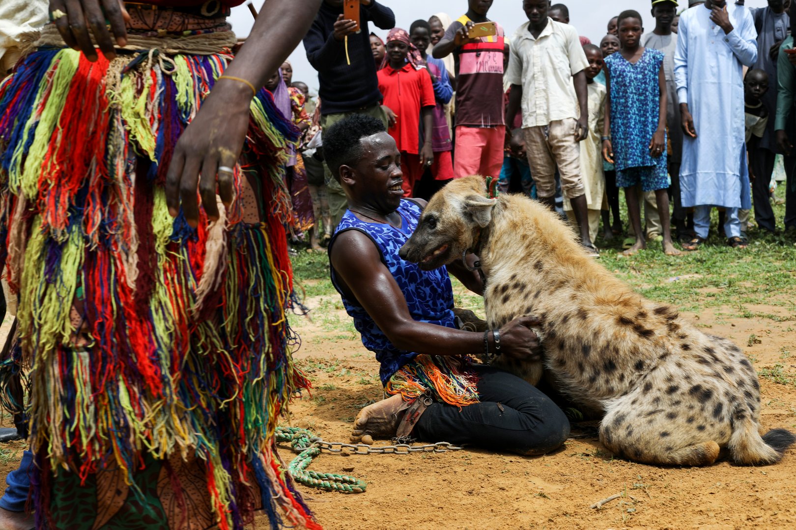 image Nigeria&#8217;s hyena men put maligned animals centre stage