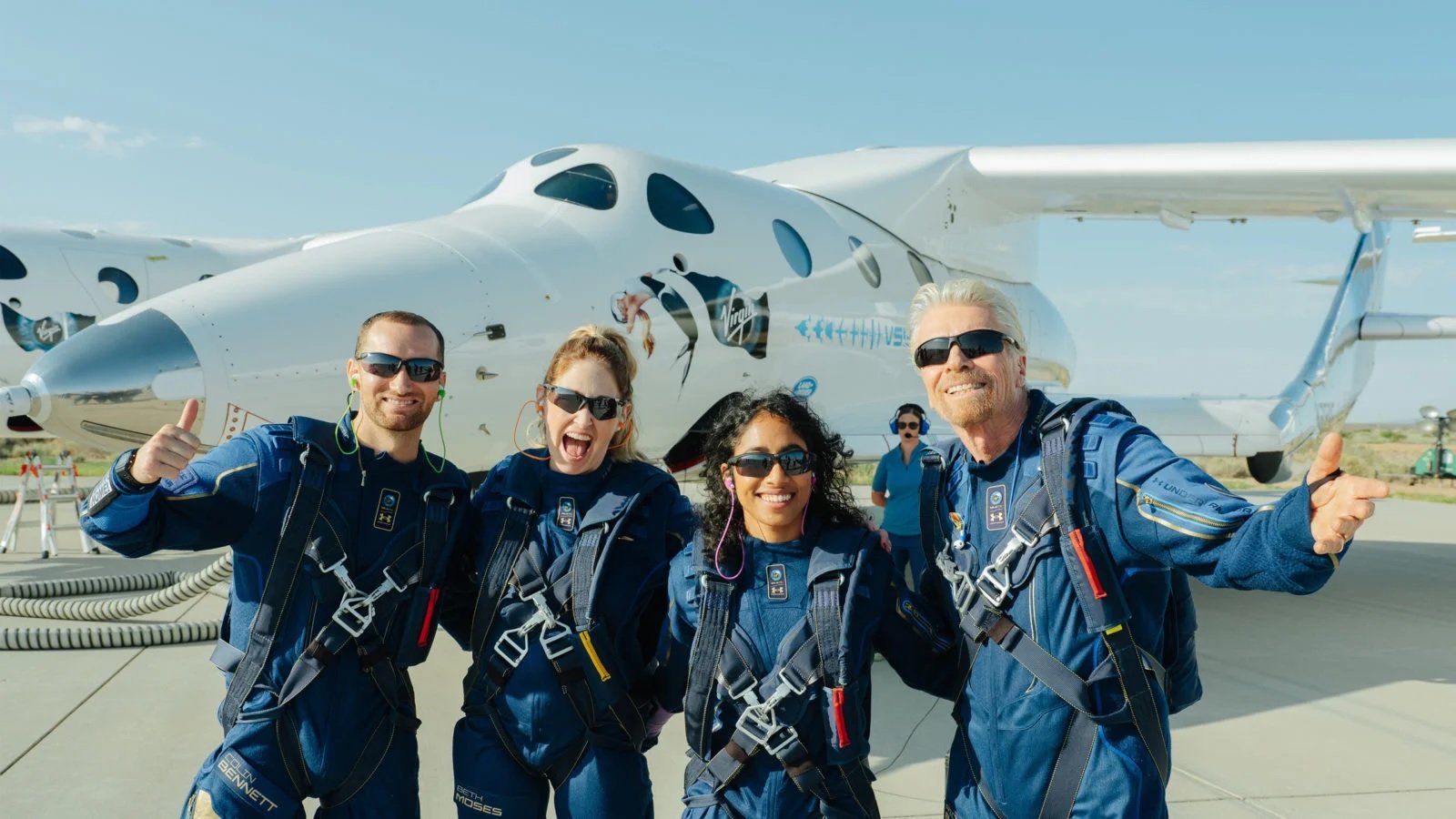 image Branson begins selling space flight tickets for $450,000