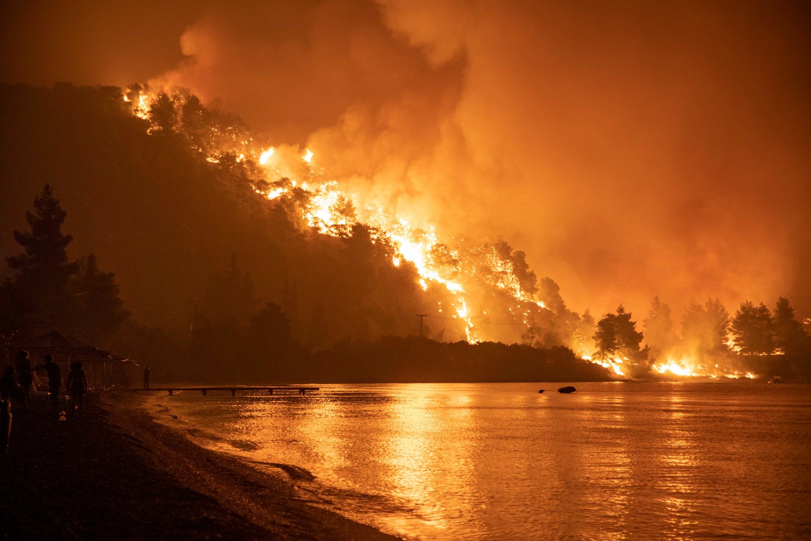 image Greece battles wildfires for fifth day in &#8216;nightmarish summer&#8217; (Updated)
