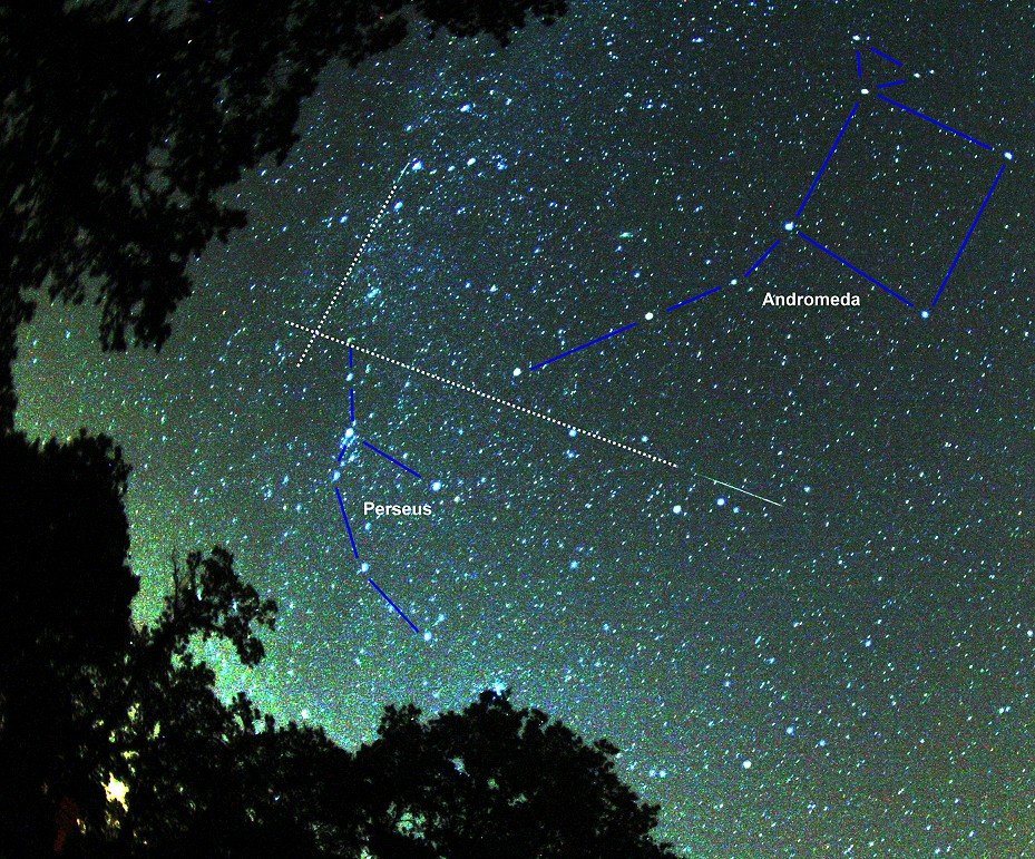 image Viewing conditions ideal for this year’s Perseids showers