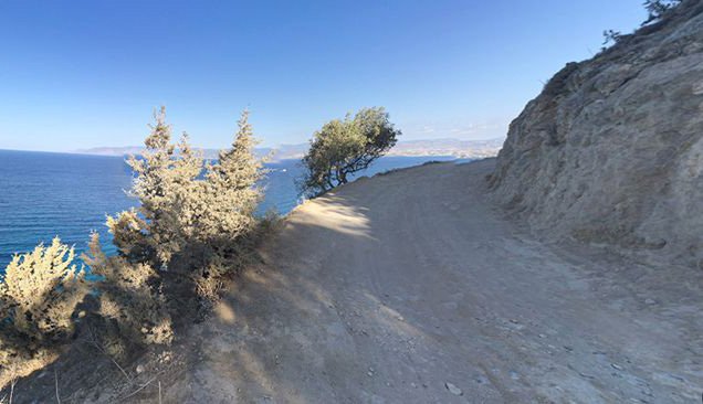 image ‘No road-widening works on Akamas scenic route’