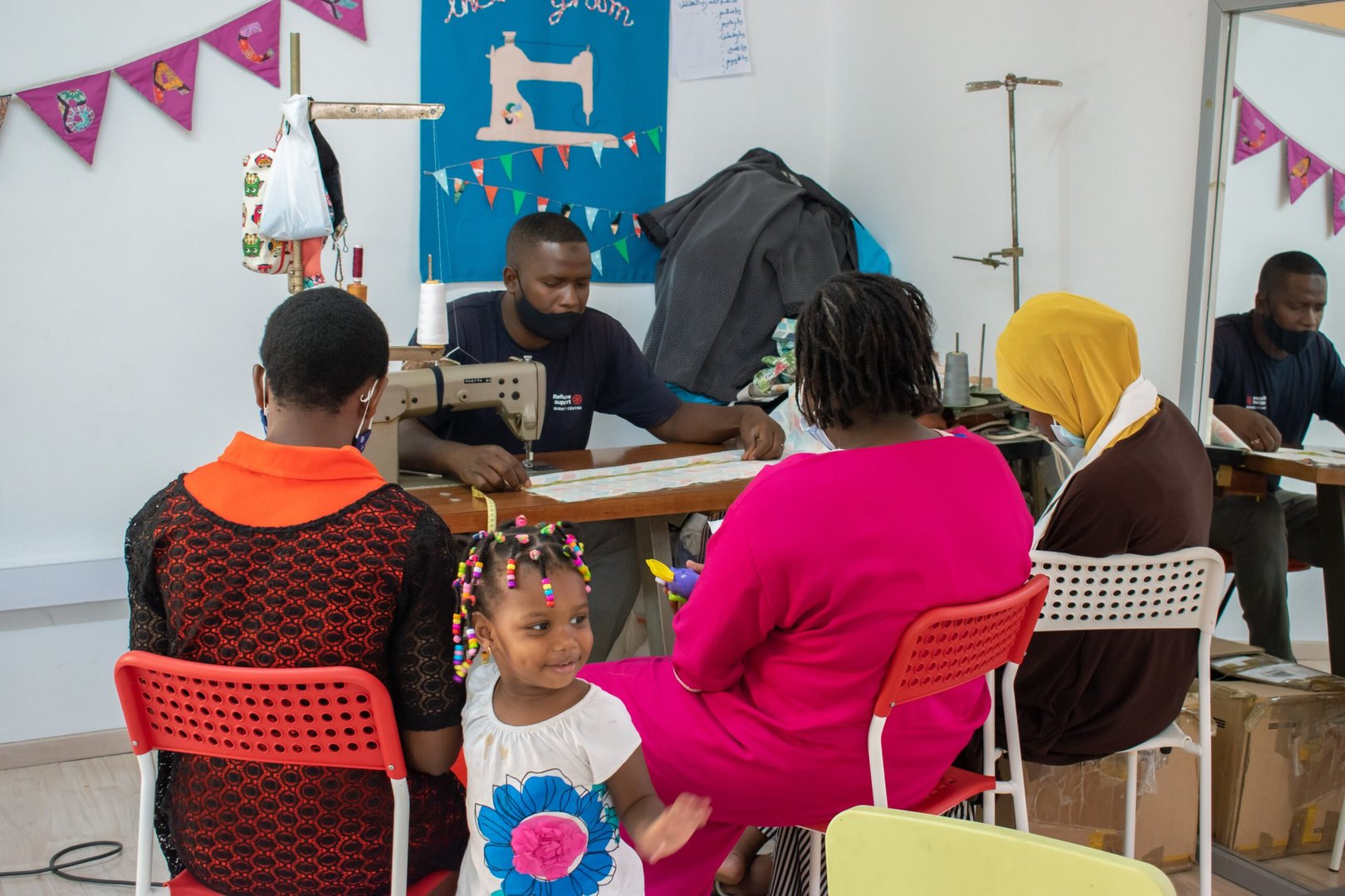 sewing class