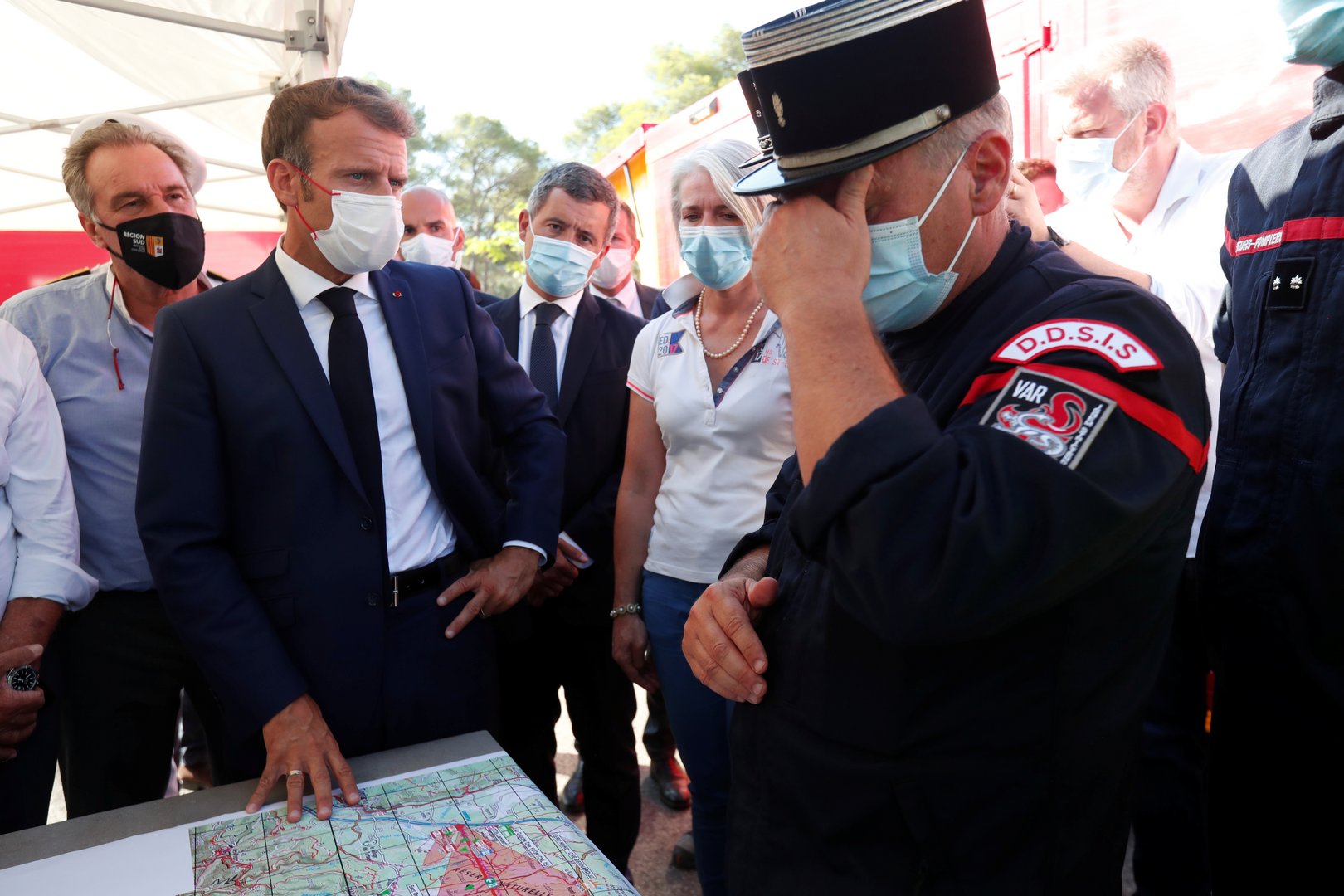 image Wildfire near French resort of Saint-Tropez kills two people