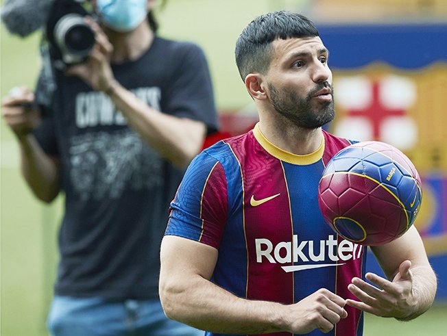 image More problems for Barca as Aguero ruled out for 10 weeks