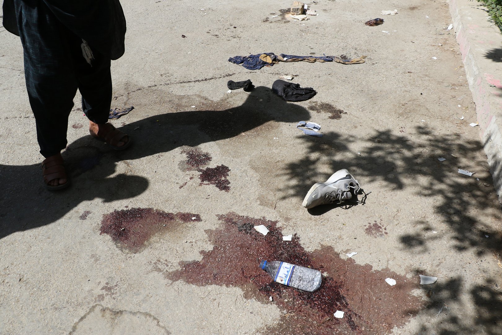 image Britain denies pushing to leave Kabul airport gate open before blast