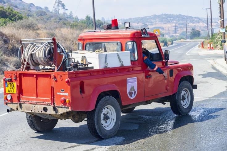 image Red alert for forest fires on Monday