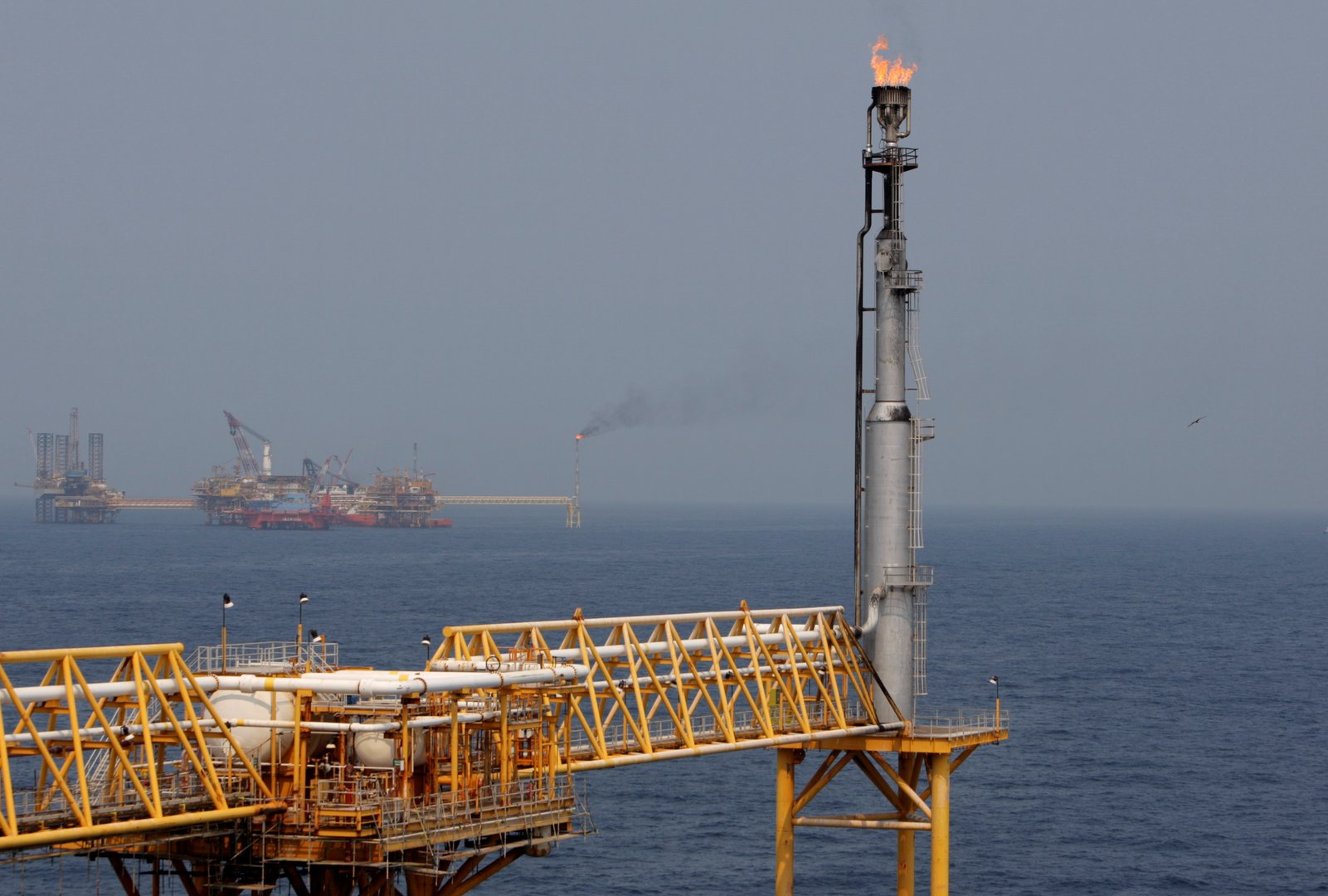 image Oil dips, little changed despite weaker demand forecasts