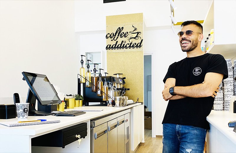 image A Minute with: Andreas Platis, owner/manager of Coffee Addicted