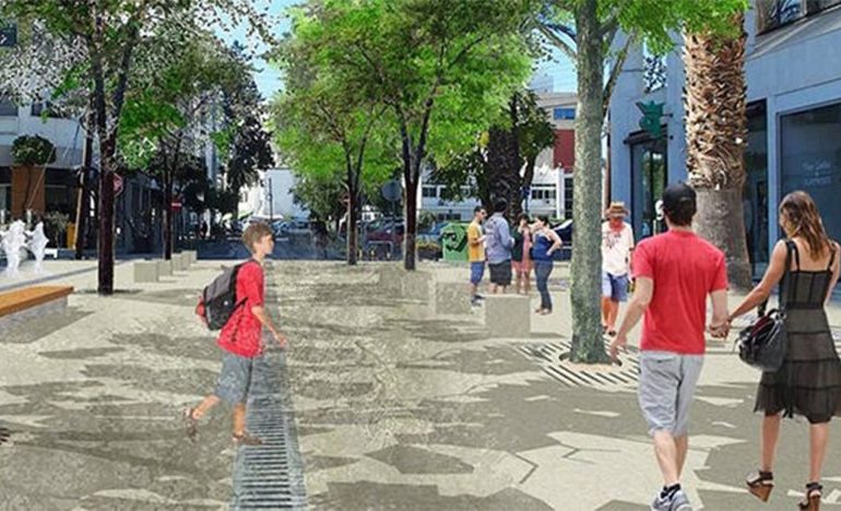 image Works on Nicosia’s ‘commercial triangle’ will see some roads closed for next four months
