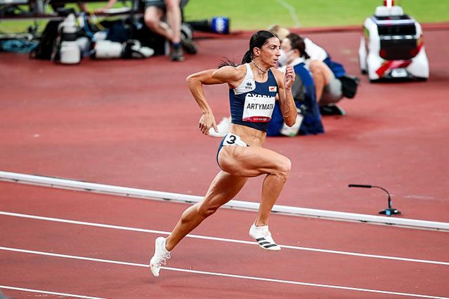 image Artymata sets new Cypriot record but fails to qualify for 400m final
