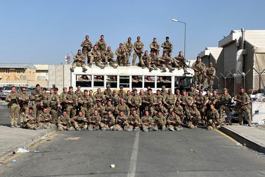 image SBA troops reflect on role in Afghan evacuation (photos)