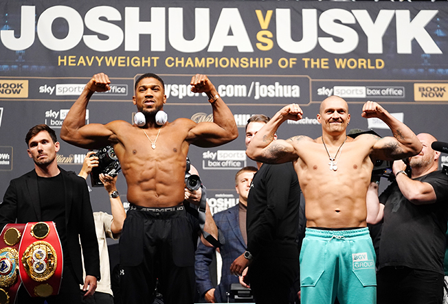 image Joshua promises to ‘deliver’ in heavyweight showdown with Usyk