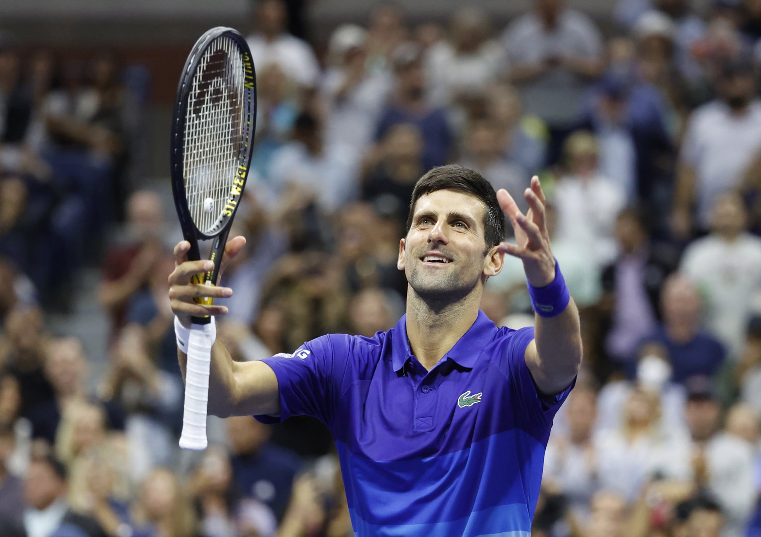 image Sharper, more focused Djokovic advances to US Open third round